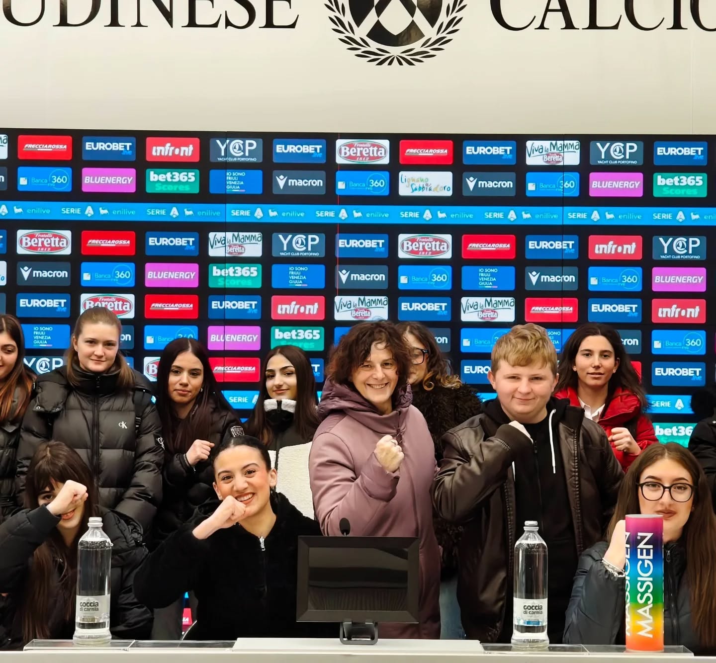 classi iv in visita allo stadio di udine